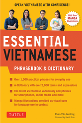 Book cover for Essential Vietnamese Phrasebook & Dictionary