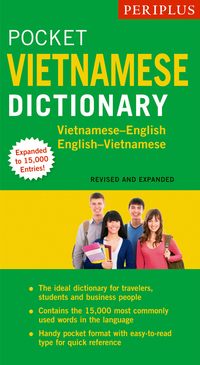Book cover for Periplus Pocket Vietnamese Dictionary