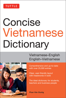 Book cover for Tuttle Concise Vietnamese Dictionary