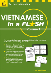 Book cover for Vietnamese in a Flash Kit Volume 1
